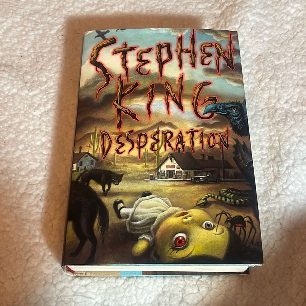 Steven king Desperation first edition book